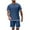 Dark Blue, variant on Mens Summer 2 Piece Outfits Crew Neck Short Sleeve T-Shirts Short Pants Sets Men Casual Home Loungewear Summer Sport Outerwear 2PCS Sets