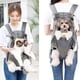 thumbnail image 5 of Mochila transportadora para perros JAMW con patas hacia afuera Gris, 5 of 5