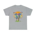 thumbnail image 2 of Elephant Watercolor Lovely T-Shirt, 2 of 2