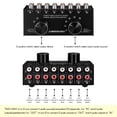 thumbnail image 2 of Conmutador de audio LYNEPAUAIO 6-In-2-Out RCA, 2 of 6