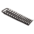 thumbnail image 2 of Lisle 40210 3/8" Drive Black Magnetic Socket Holder for 28 Sockets, 2 of 4