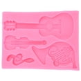 thumbnail image 5 of Decoration MoldGuitar Shape Silicone Mold Chocolate Mold Cake Mold Time-Tested Durability, 5 of 5
