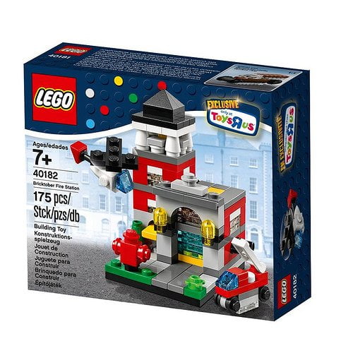 Lego, Exclusive 2014 Bricktober Set, Fire Station #3/4 (40182)