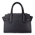 thumbnail image 2 of Bolsa Michael Kors Carmen Medium Satchel Belted Cuero Negro, 2 of 5