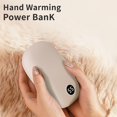 thumbnail image 1 of Chauffe-Mains 5W Rechargeable Deux-en-un Auto-Chauffant Garçons Filles Mini Portable Réutilisable Longue Durée Alimentation Mobile, 1 of 4