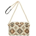 thumbnail image 2 of FORMRS Women Crossbody Purse with Chain Strap Vegan Leather Shoulder Handbag, Geometric Designs, 2 of 7