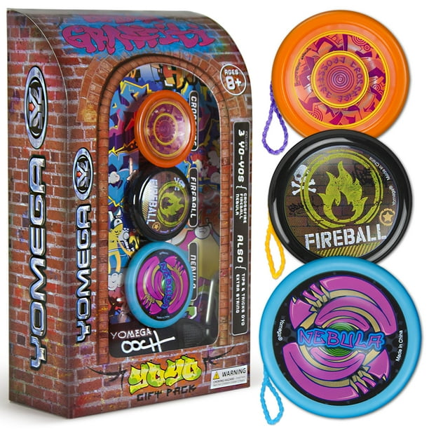 3 Piece Yomega Urban Graffiti Yo-Yo Gift Set - Walmart.com - Walmart.com