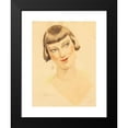 thumbnail image 2 of Gerda Wegener 14x18 Black Modern Framed Museum Art Print Titled - Elna Draws (C. 1927), 2 of 5