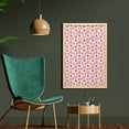 thumbnail image 2 of Teatime Wall Art with Frame, Classic Vintage Tea Cups with Polka Dots and Macarons Pastry French Dessert, Printed Fabric Poster for Bathroom Living Room, 23" x 35", Pale Pink Coral, by Ambesonne, 2 of 2