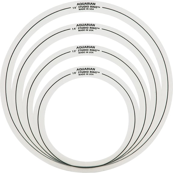 Aquarian Studio Rings Set #2 - 10",12",14",16"