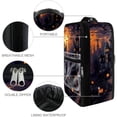thumbnail image 4 of Halloween Castle Polyester Shoe Boxes Organizer, 23x31cm/9x12in, Space Saving Storage Solution for Shoes,, Closet Essential for Sneaker Collection, 4 of 7