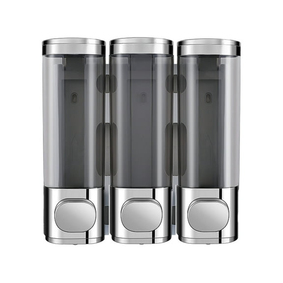 Yabuy Shampoo and Conditioner Dispenser for Wall 3x300ml Soap Dispenser for Shower Hotel Bathroom