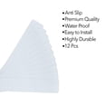 thumbnail image 3 of Anti Slip Safety Bathtub Stickers Non-Slip Shower Strips Treads to Prevent Slippery Surfaces Clear PEVA Grip Tape (24, 2 Pack), 3 of 8