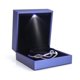 thumbnail image 2 of Caja de anillo de luz LED, joyero de almacenamiento de anillo iluminado LED de moda, 2 of 5