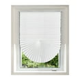 thumbnail image 2 of Aosijia Pleated Fabric Blind Light Filtering Shade Instant Stick on Blinds for Window Privacy Protection Quick Fix and Easy to Install with 2 Clips 1 Pack, 2 of 12