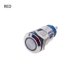 thumbnail image 3 of Interruptor de arranque y parada con botón de metal de reinicio de 12 mm con luz LED, CC de 5, 12 y 24 V, interruptor de avance lento pequeño, resistente al agua y al polvo, 3 of 5