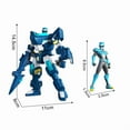 thumbnail image 6 of Mini Force 2 Super Dino Power Transformation Robot Toys Action Figures MiniForce X Simulation Animal Deformation Dinosaur Toy, 6 of 10