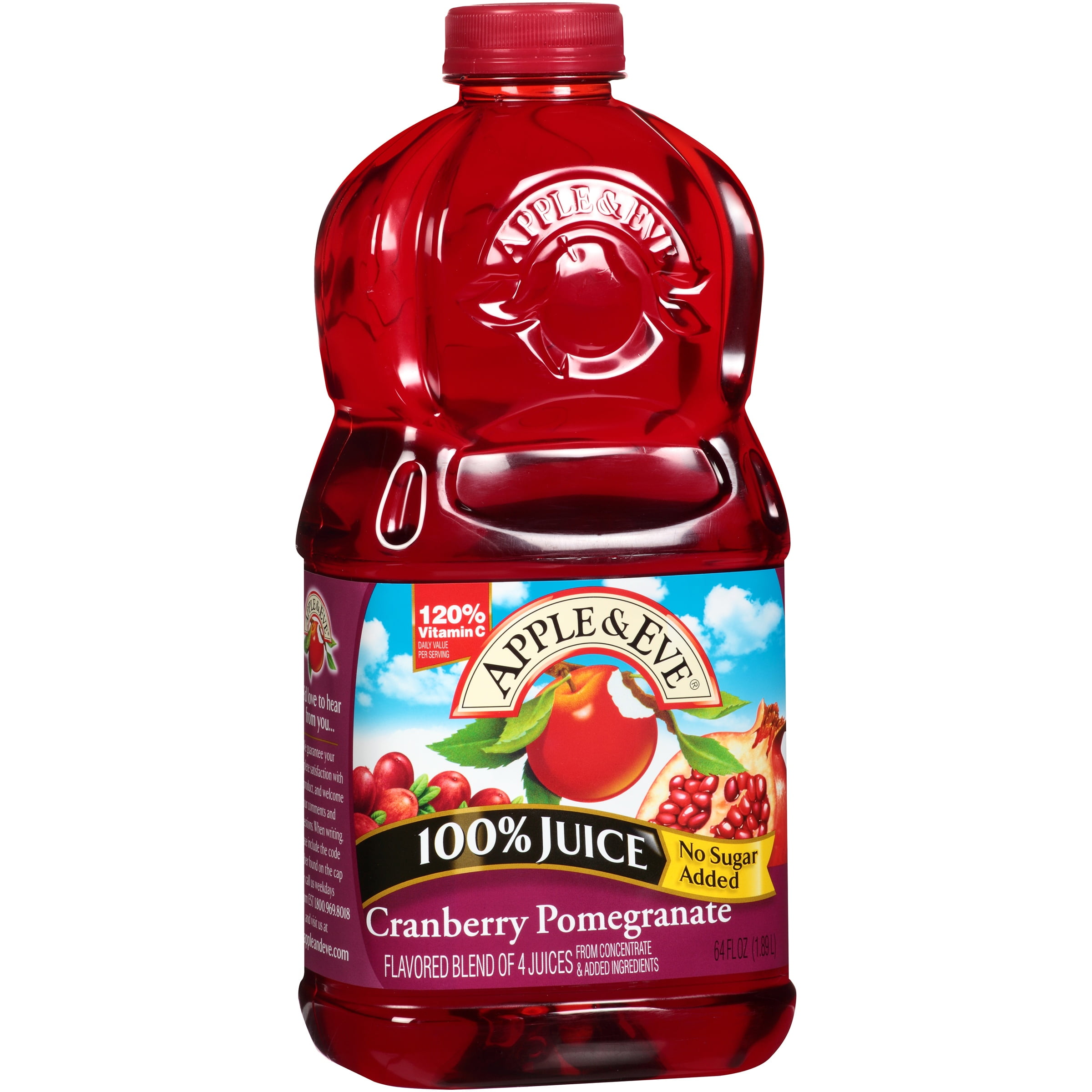Apple & Eve Cranberry Pomegranate 100% Juice 64 fl. oz. Bottle by Apple & Eve, L.L.P.