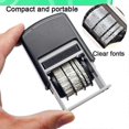 thumbnail image 3 of Simple Business Automatic Back Ink Stamp Date Stamp Digital Stamp, 3 of 5