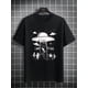 thumbnail image 5 of Men's Cartoon Printed Round Neck Short Sleeve T-Shirt, 5 of 5