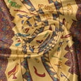 thumbnail image 5 of Ambesonne Egyptian Valance Pack of 2, Hieroglyphs, 54"X12", Multicolor, 5 of 5