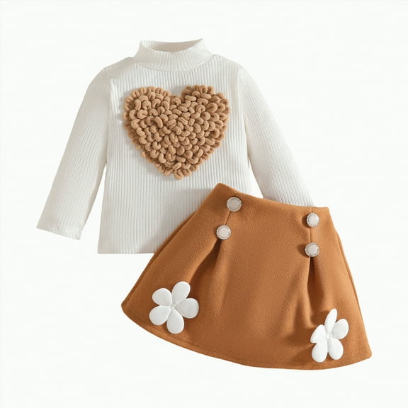 Futezty Toddler Boys Girls Clothes Fall Winter Outfit Sets, Kids Outfits Sets 6M 12M 18M 2T 3T 2-Pieces Set Hoodie Sweatshirt Elastic Waist Cargo Pants