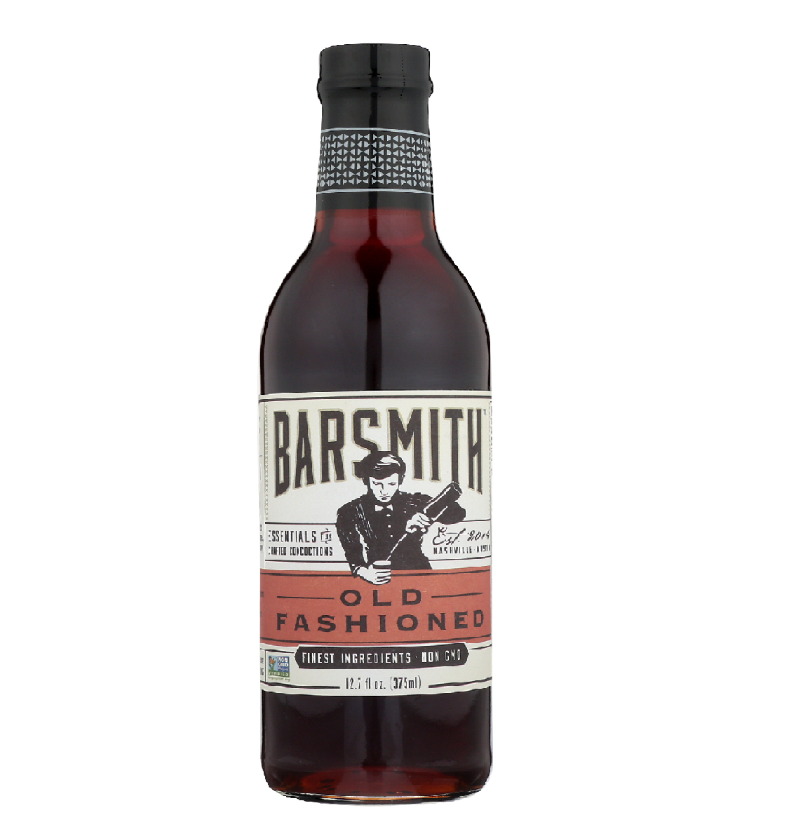 BarSmith Old Fashion NON GMO, 12.7 oz (Pack of 6)