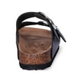thumbnail image 4 of Time and Tru Women’s Footbed Slide Sandals, 4 of 7