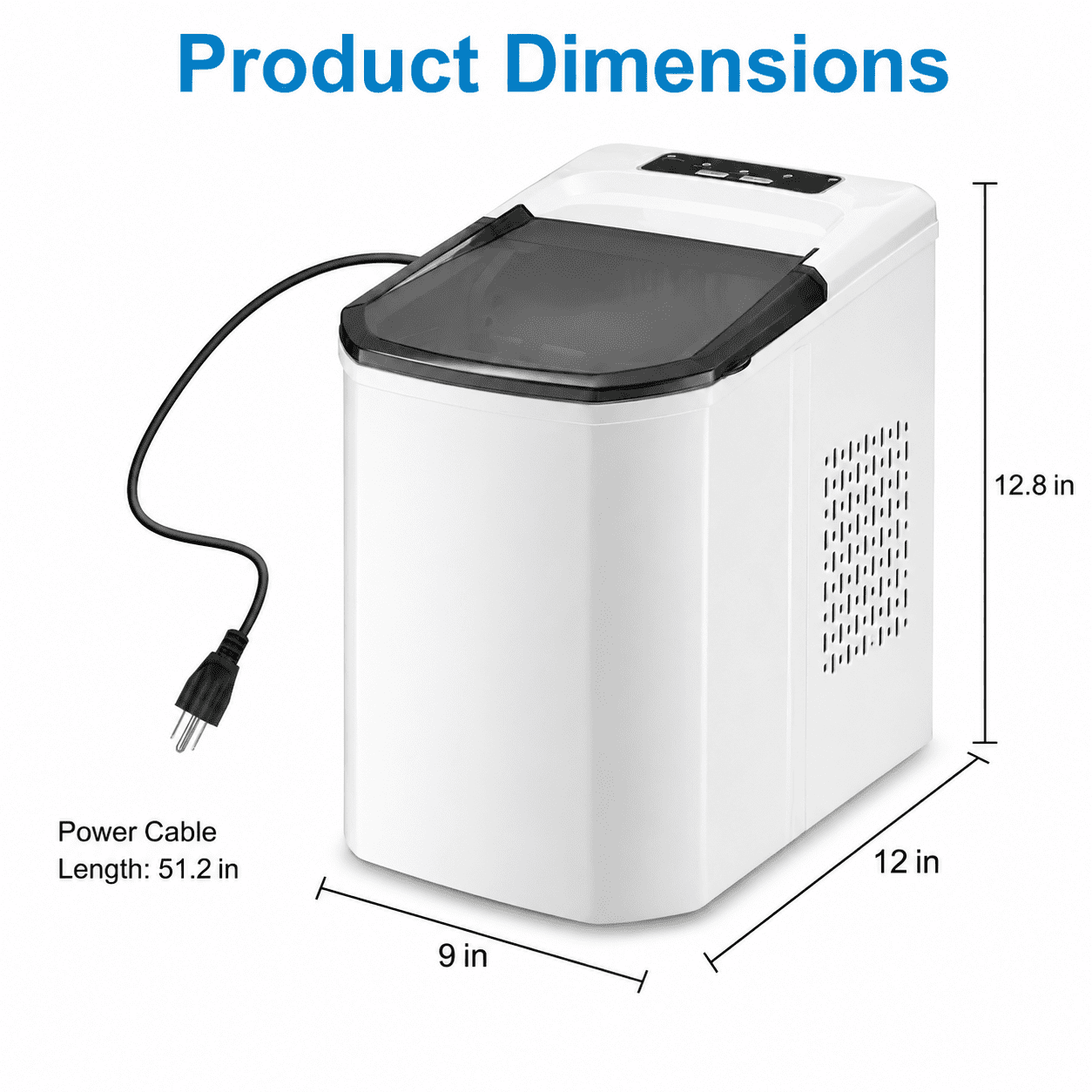 Electric Countertop Ice Maker