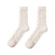 thumbnail image 2 of Women's Thick Warm Wool Mid-Tube Socks for Winter - Soft Cotton Casual Floor Sleep Socks, 2 of 3