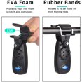 thumbnail image 3 of 4 Pack Light And Sound Fishing Bite Alarm Electronic Alarm Bell Clips On Fishing Rod For Day And Night, 3 of 5