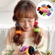 thumbnail image 4 of 12 bandas para el cabello, soportes para , banda para muñeca ancho, zos para cabeza, para ños, res, res - Color Macarena Cintas para el pelo, 4 of 8