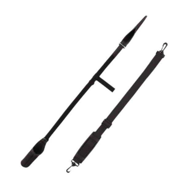Correas de transporte para caña de pescar, portátiles, de 58 a 130 cm, para exteriores, longitud ajustable. 1 pieza