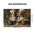thumbnail image 2 of JRXY Dogs, Chefs, Food Wooden Puzzle Challenging Difficult Wood Puzzles for Adults 1000 PCS, 2 of 6