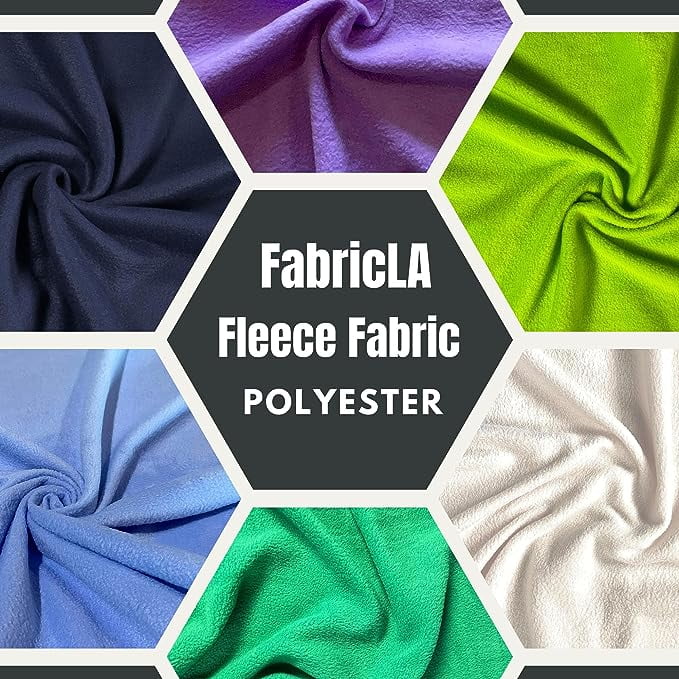FabricLA Acrylic Felt Fabric - 72 Inch Wide 1.6mm Thick Felt by The Yard -  Use Felt Sheets for Sewing, Cushion and Padding, DIY Arts & Crafts - Light