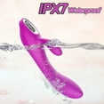 thumbnail image 4 of Adorime Clitoral G-spot Vibrator, Thrusting Rabbit Vibrator with 7 Vibration Frequencies, Purple, 4 of 4