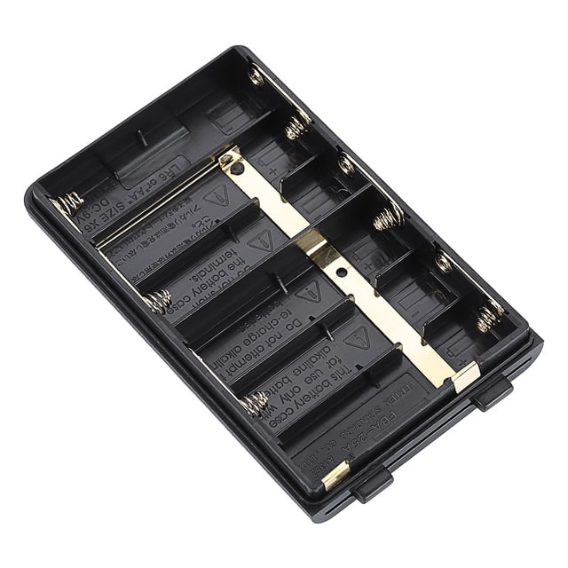 FBA-25A, Two Way Battery Case 6 AA Batteries Battery Shell Portable For VX-400 HX370 For Men Women
