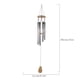 thumbnail image 2 of Campanas de viento, 6 tubos de metal, campanas de viento para jardín, patio, decoración del hogar y regalo, color 1 AweSitey HA3677-01B, 2 of 6