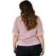 thumbnail image 3 of Blusa con Plumas Roman Fashion Tallas Extras 3870 Rosa 40, 3 of 6