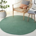 thumbnail image 2 of SAFAVIEH Fifth Avenue Debra Solid Area Rug, Green, 7' x 7' Round, 2 of 8