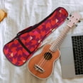 thumbnail image 4 of LOLIPPYY Bolso Para Ukulele Rojo Impermeable Con Material Resistente Y Portátil Para Almacenamiento, 4 of 8