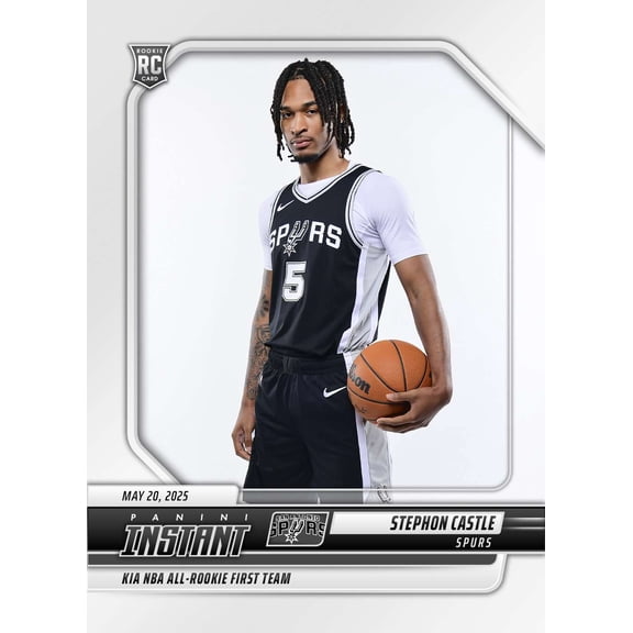 NBA 2025 Instant Basketball Stephon Castle #591 (All Rookie First Team)