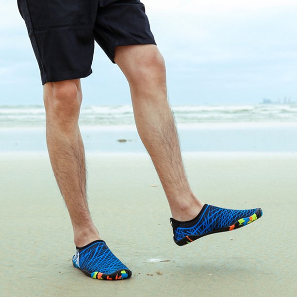 Zapatos Beach Water Descalzo Adult Swimming Soft Sneakers (Royal 988 41) Azul JShteea Para Estrenar