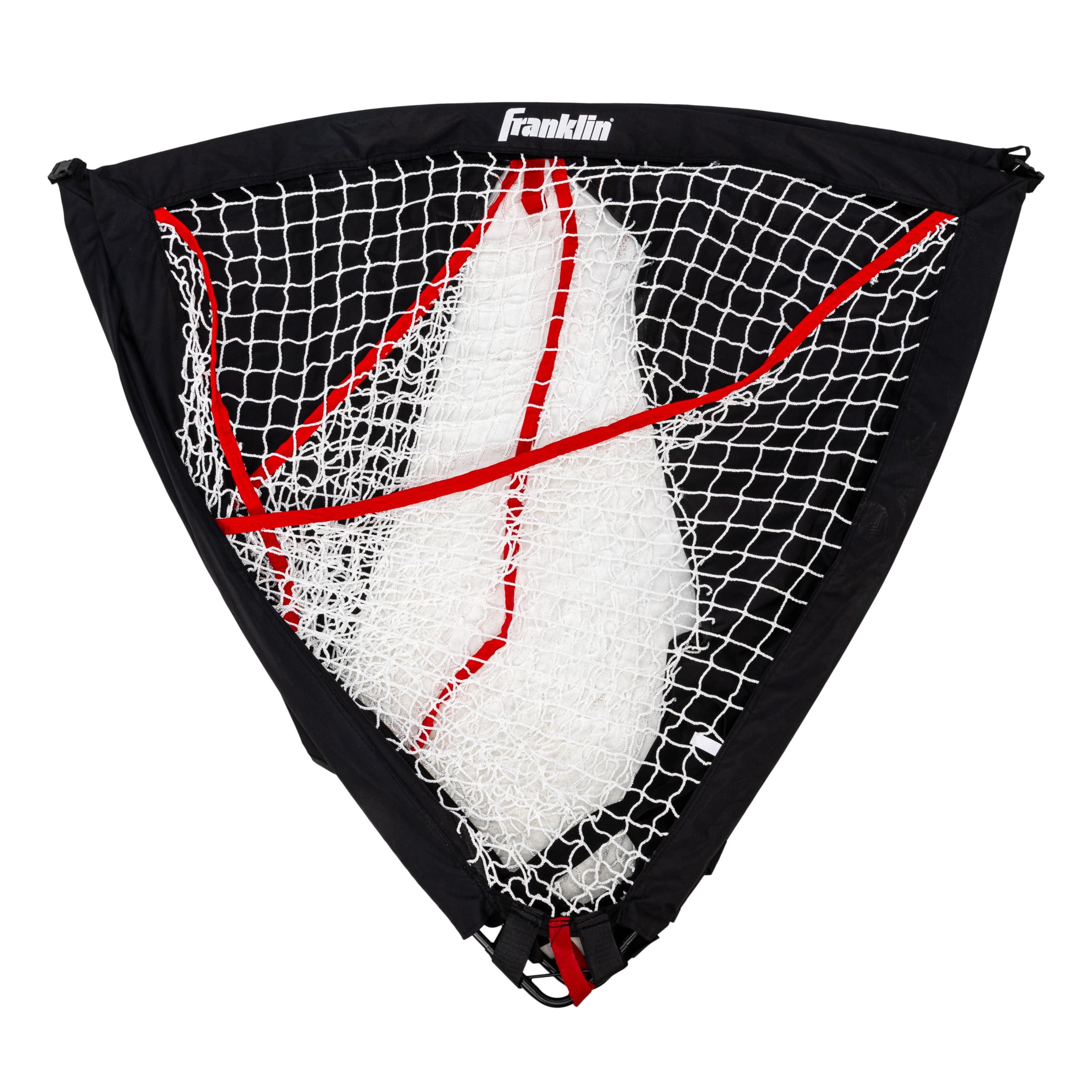 Franklin Sports Backyard Lacrosse Goal - Kids Portable Mini Lacrosse Training Net - Lacrosse Training Equipment - Easy Assemble Lax Goal for Practice - Perfect for Youth Training - 4' Feet x 4' Feet