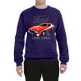 thumbnail image 2 of Wild Bobby, Ford '76 Gran Torino Vintage Car Cars and Trucks Unisex Crewneck Graphic Sweatshirt, Purple, 3XL, 2 of 3