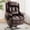 Brown/Dual Motor/Cup Holder, variant on INGALIK Dual Motor Power Lift Recliner Chair, Infinite Position Lay Flat Recliners for Adult & Elderly with Heat & Massage, Cup Holder, Type-C Charge for Living Room, Leather (Brown)