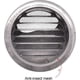 thumbnail image 3 of Salida de ventilación Rejilla de ventilación redonda de acero inoxidable (150 mm) Hy, 3 of 5
