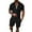 Black, variant on Mens 2 Piece Sets Summer Outfits Short Sleeve Shorts Beach Suit Tropical Hawaiian Suit Fashion Clothing Set Pink