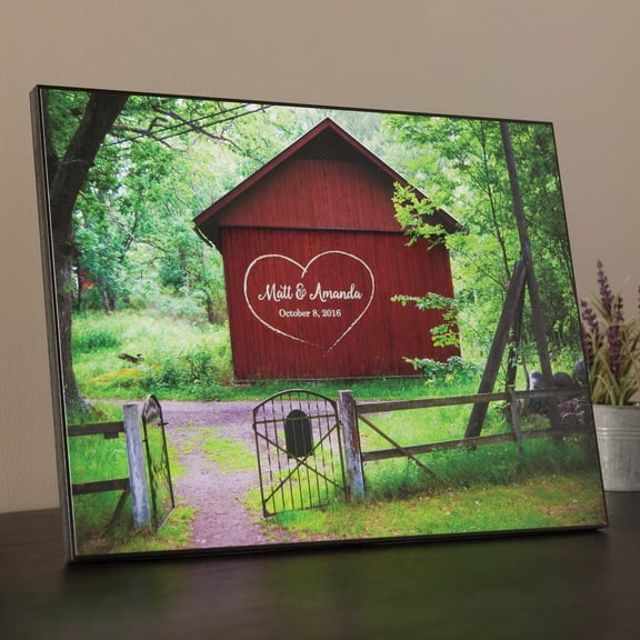 Personalized Barn Gate Lithograph