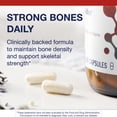 thumbnail image 3 of Metagenics Bone Builder Plus - MCHC Supplement - High-Absorption - 2000 IU Vitamin D - With Calcium & Phosphorus - Non-GMO & Gluten-Free - 180 Capsules, 3 of 7